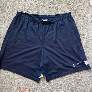 Nike Blue Athletic Shorts with Moisture-Wicking Fabric
